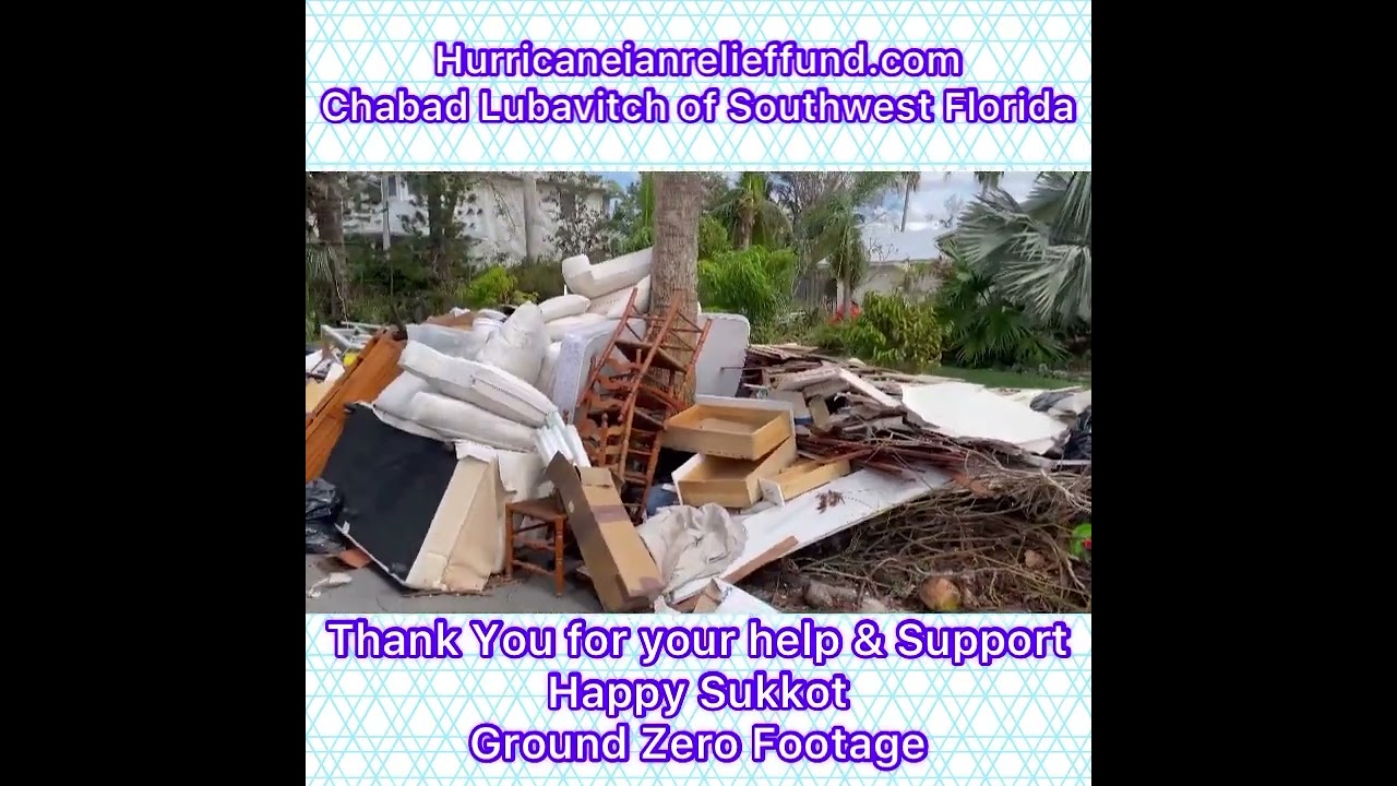Ground Zero Footage. Hurricaneianrelieffund.com Thanks for your Help & Support Happy Sukkot Chabad