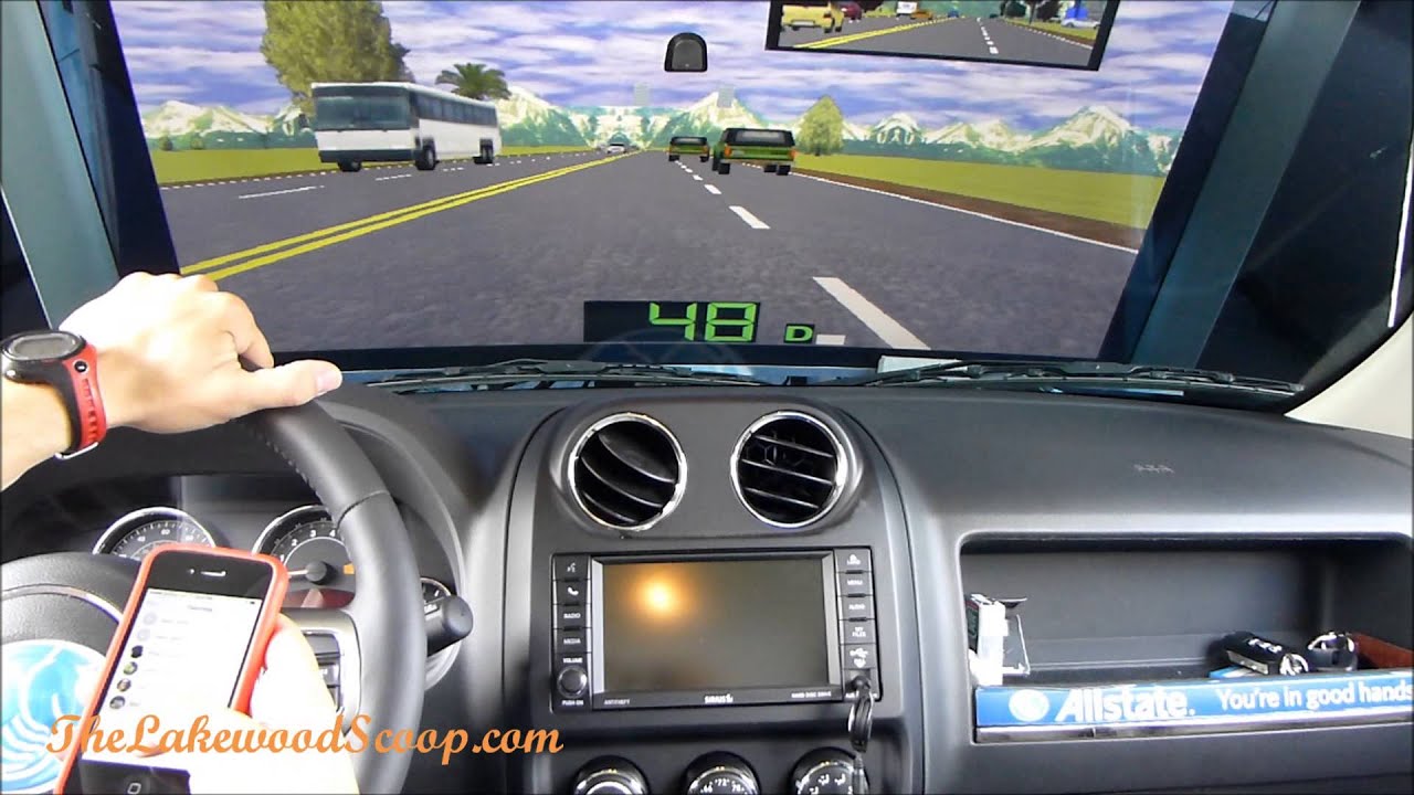 Texting and Driving Simulator by All State in Lakewood