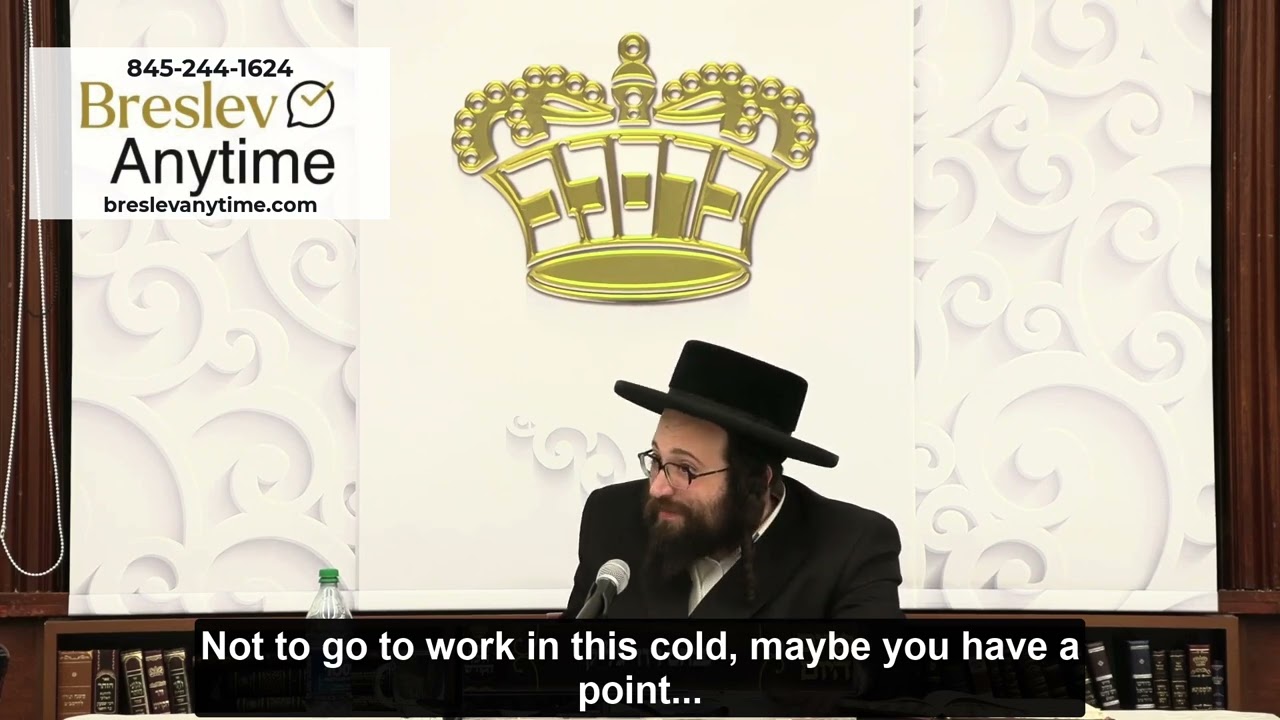 Rabbi Yoel Roth - Should I go in shul when its freezing outside?