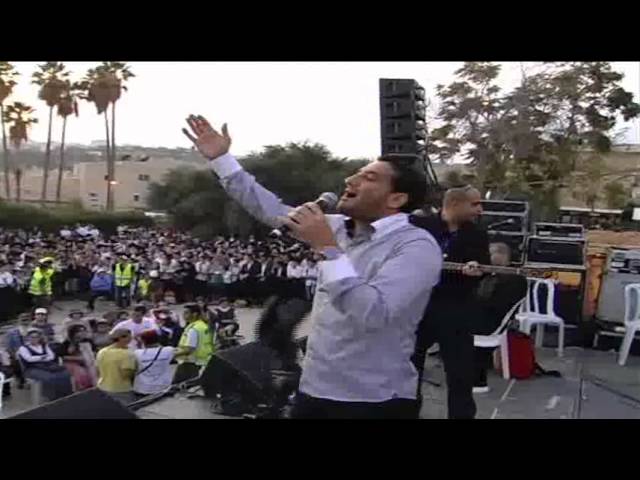 חיים ישראל - יתגדל ויתקדש - ההופעה בחברון, סוכות תשע"ב