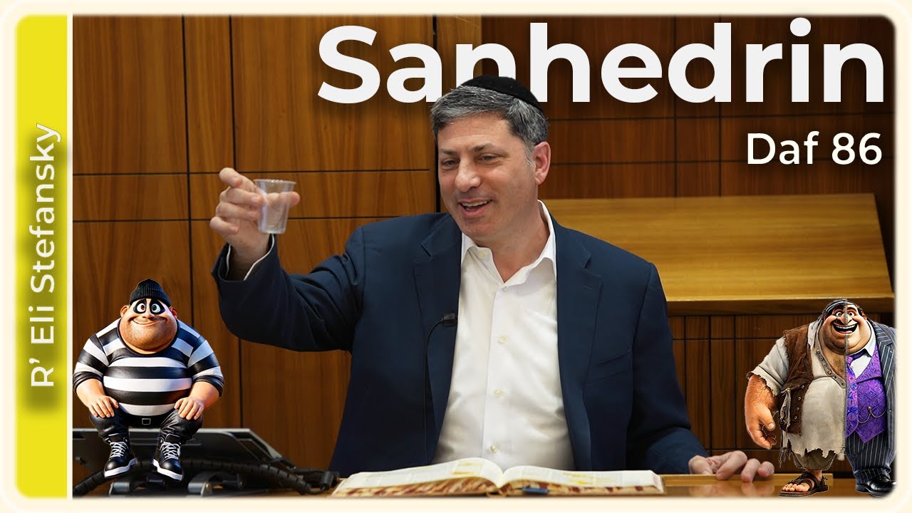 Daf Yomi Sanhedrin Daf 86 by R’ Eli Stefansky