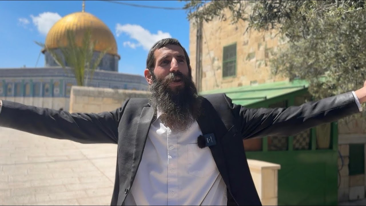 ברכות לשר איתמר בן גביר שעלה היום להר הבית | הרב אלישע וולפסון