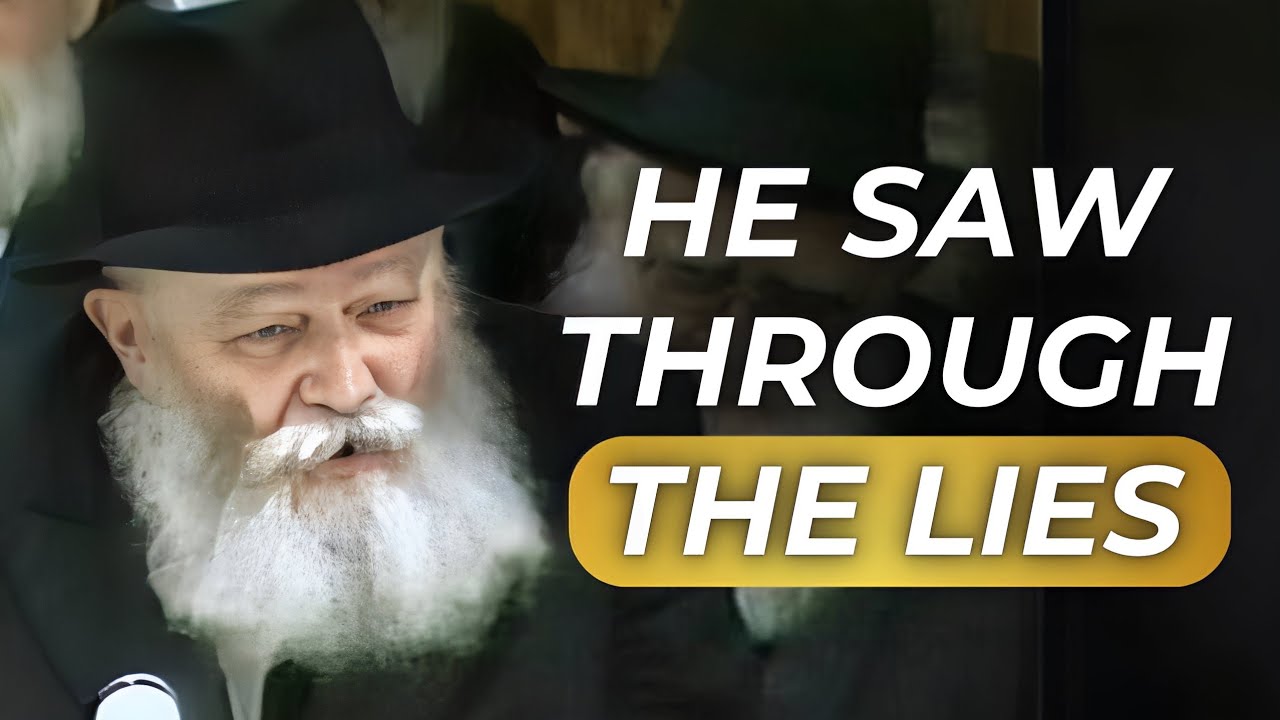 RARE VIDEO: Lubavitcher Rebbe Issues PROPHETIC Message To Israel about Hostage Deals