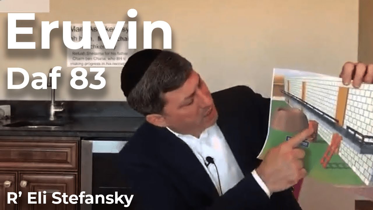 Daf Yomi Eruvin Daf 83 by R’ Eli Stefansky