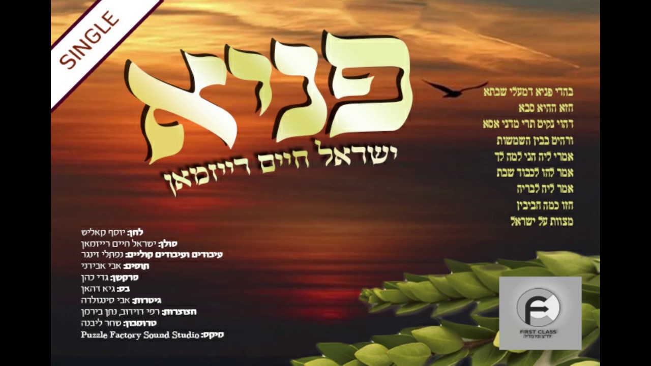 פניא ישראל חיים רייזמאן - Sruli reisman Panye