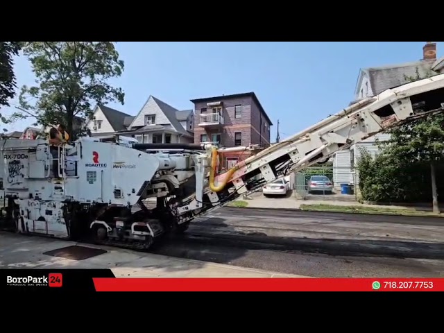 East 5th St, from Cortlyue Road until Church Ave, is currently closed due to milling work