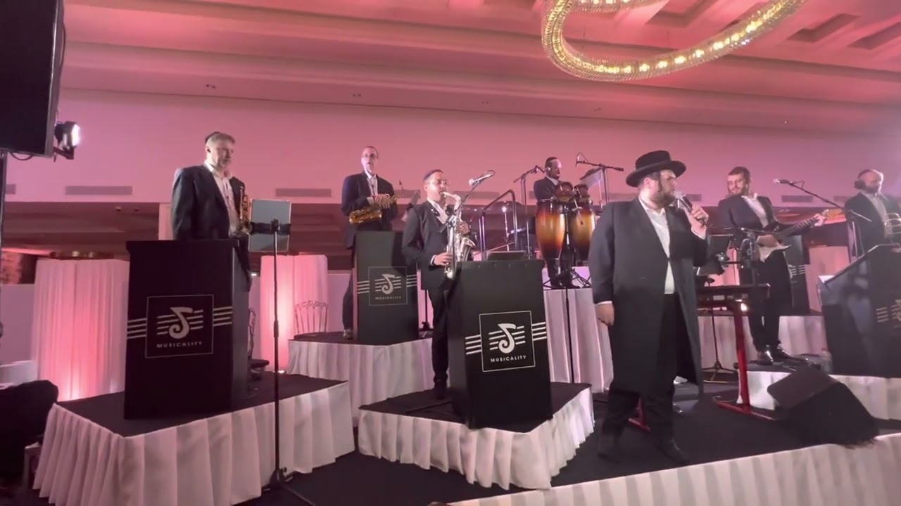 Yossi shtendig production smelly Unger singing by Lipa Schmeltzer son bar mitzvah shimy