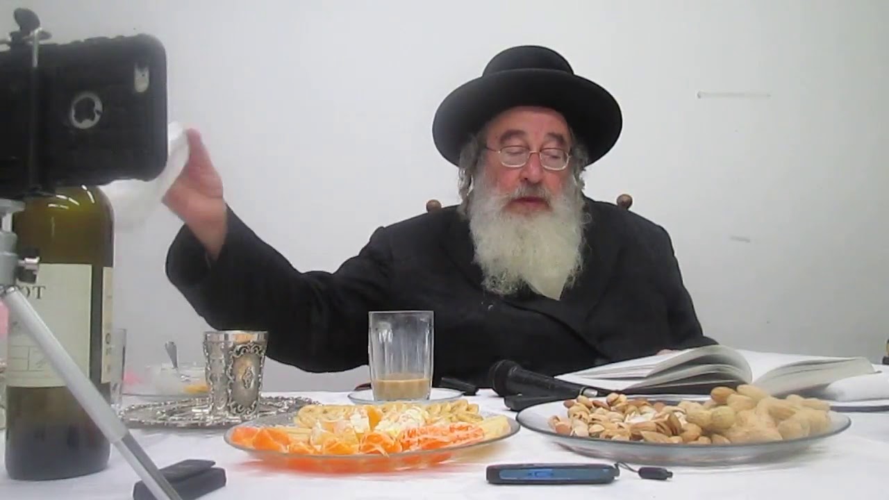 Preparations To Pesach And The Seder With The Spinka Rebbe 5778 Part 3