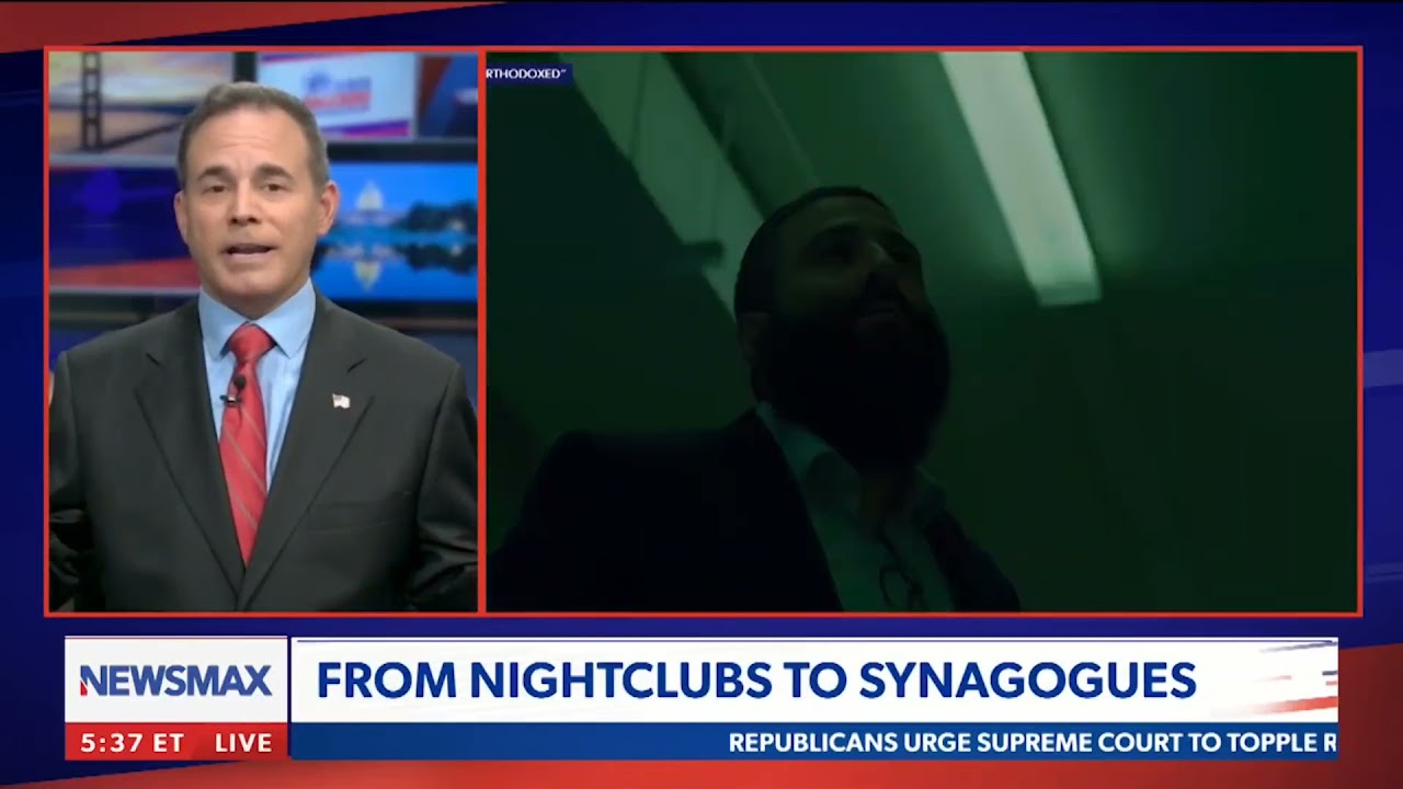 Orthodox Jewish man claims "The Messiah is coming" on national television - @NewsmaxTV.