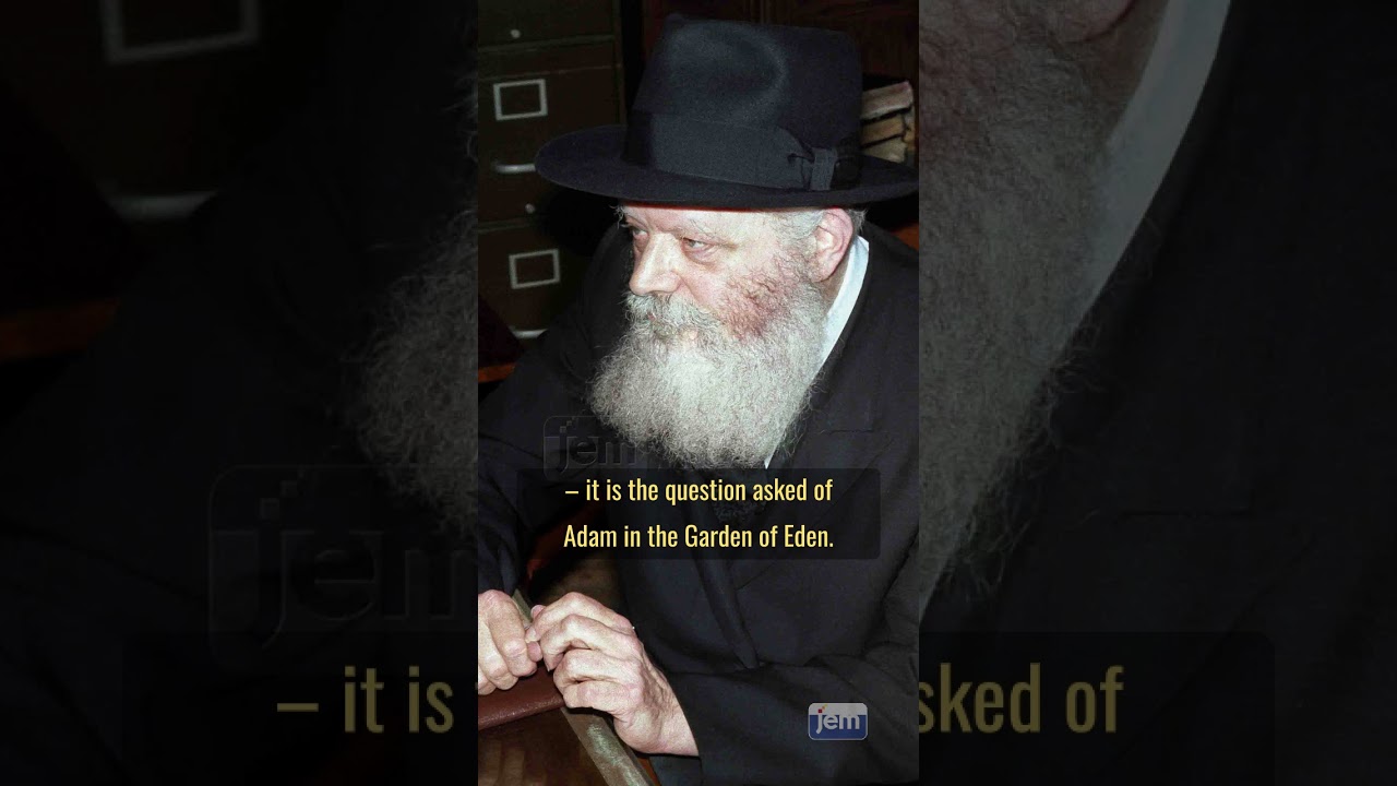 I Asked The Rebbe: Where Are YOU Holding?