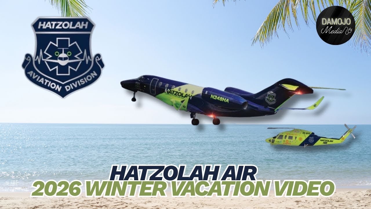 Hatzolah Air Winter Vacation Video