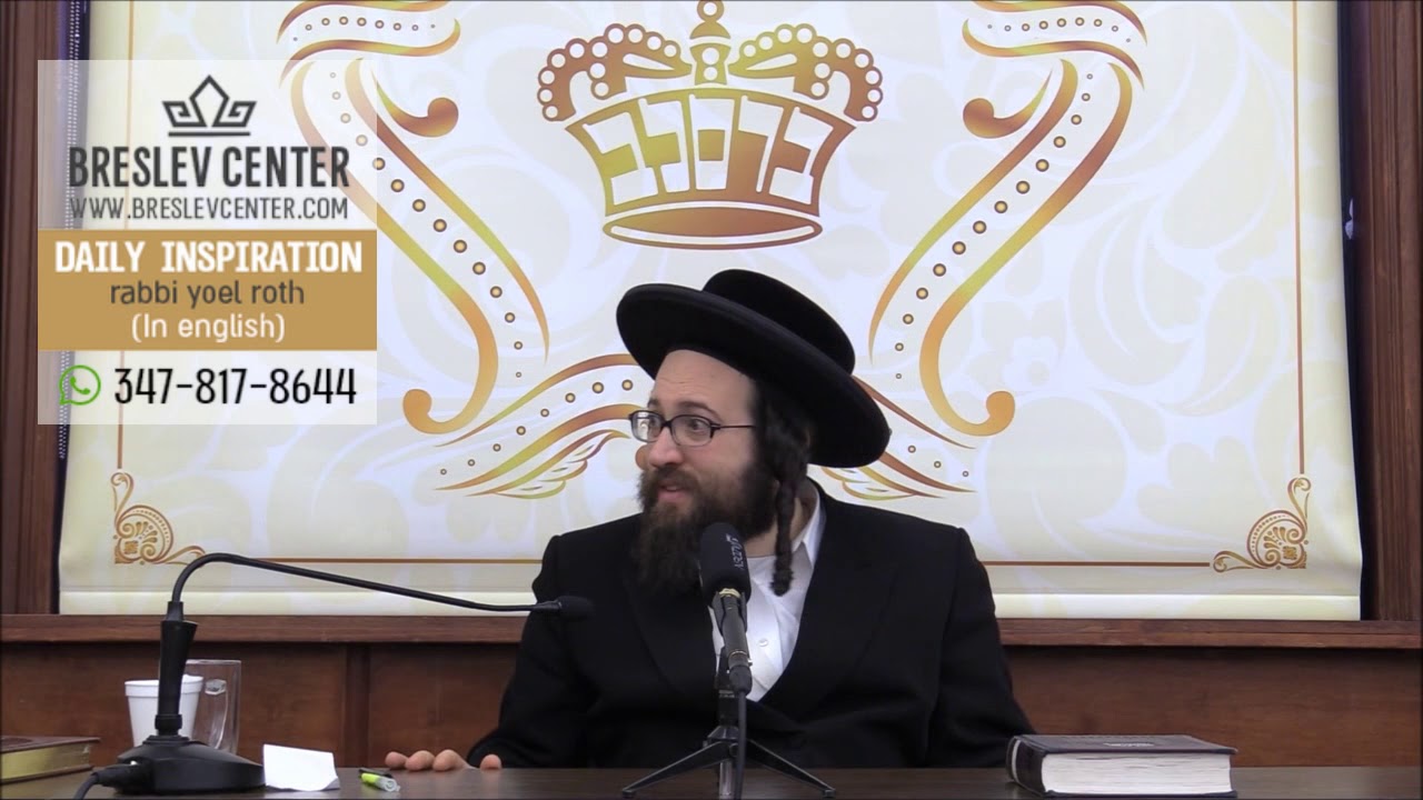 Rabbi Yoel Roth - Shabbos by a Kiddush eat something so you can stay calm when you get home. 7/19/18
