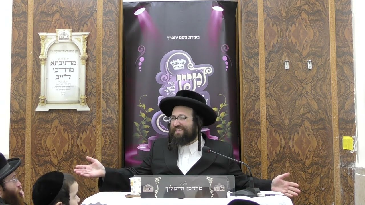 ר' יואל רוטה - קענסט נאכאלץ - ב' בה''ב תשפ''ה - R' Yoel Roth