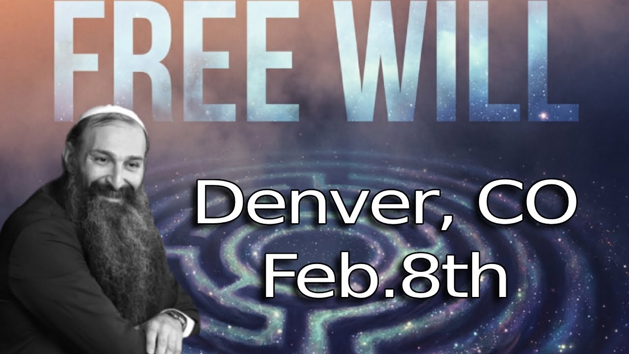 Do we have free will? Denver , CO lecture February 8th - Links in description