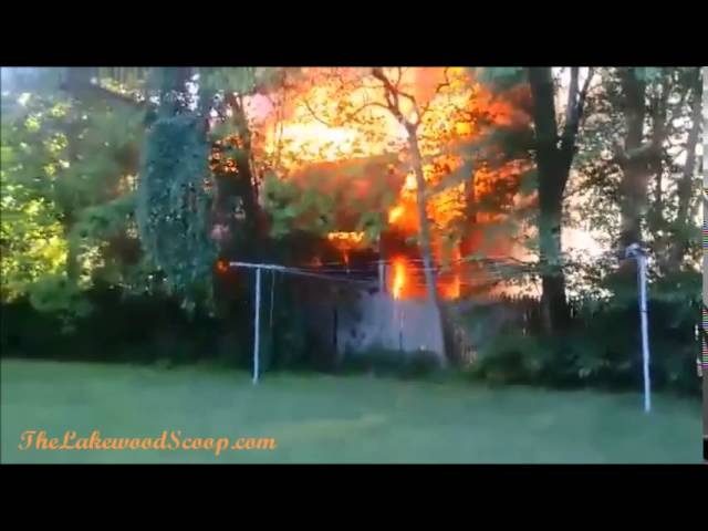 Structure Fire Ronald Road Lakewood NJ