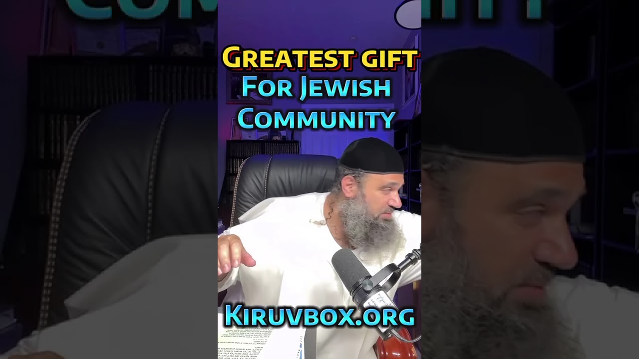 Greatest Gift For Jewish Community