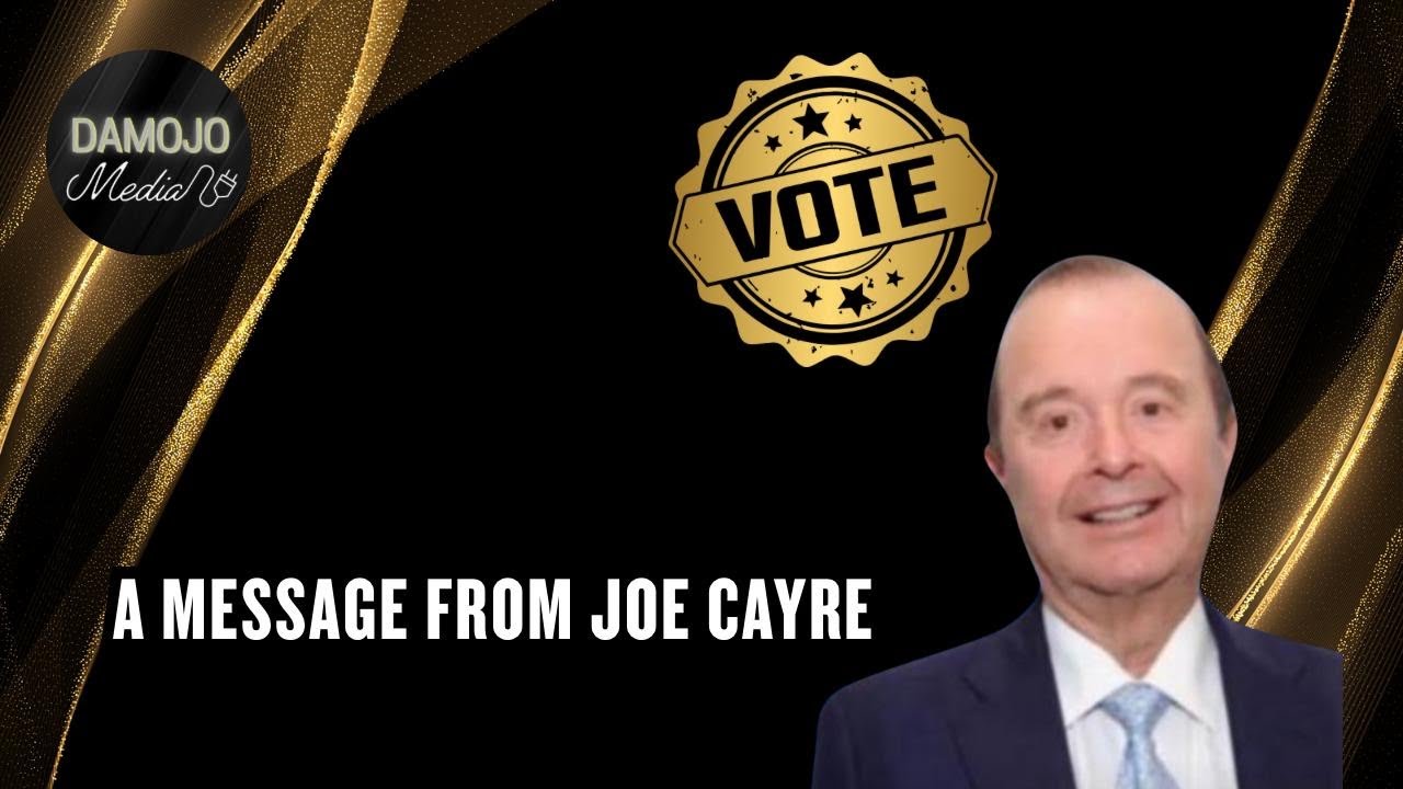 A Message by Joe Cayre - Vote for Cuomo!
