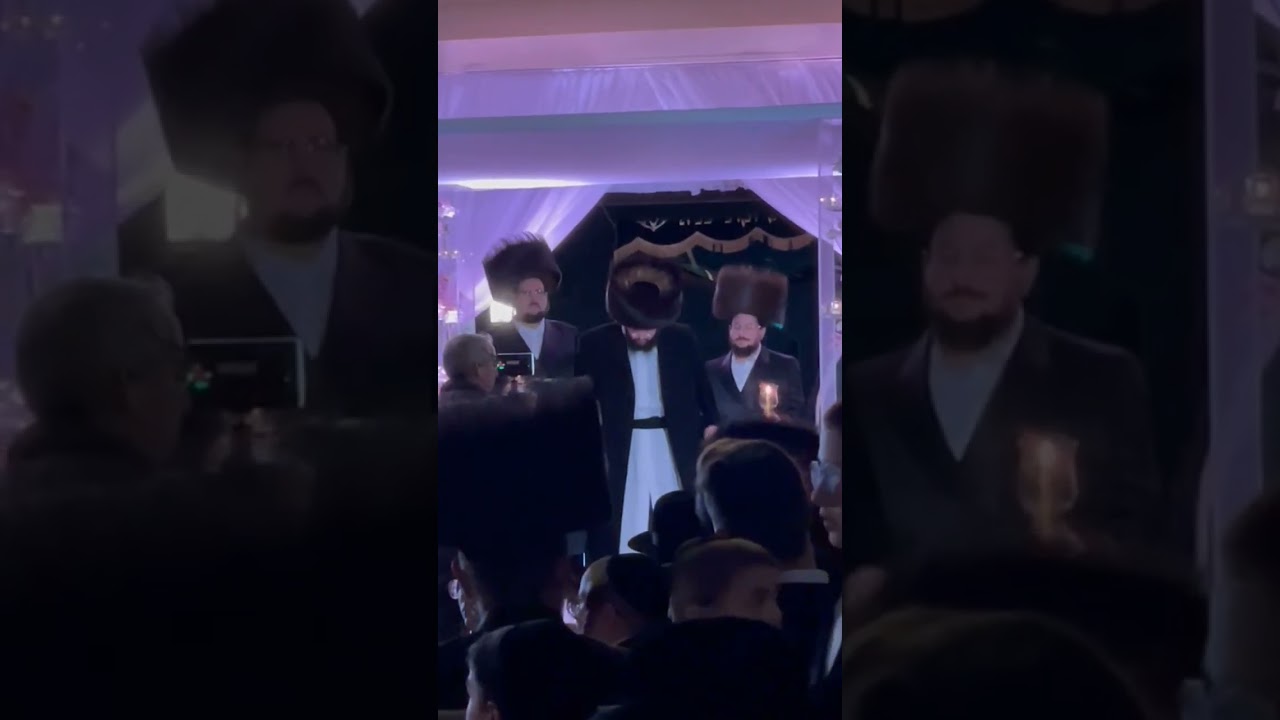 R Avrum Mordechai Schwartz at my daughter's Chuppa