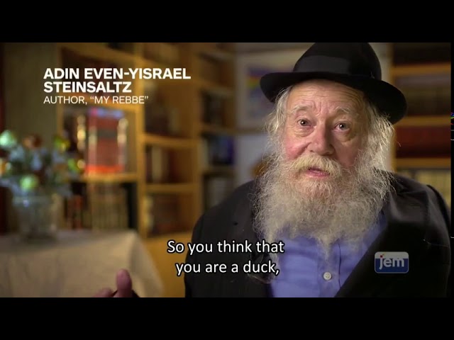 Rabbi Adin Even-Yisrael Steinzaltz on Learning to Fly