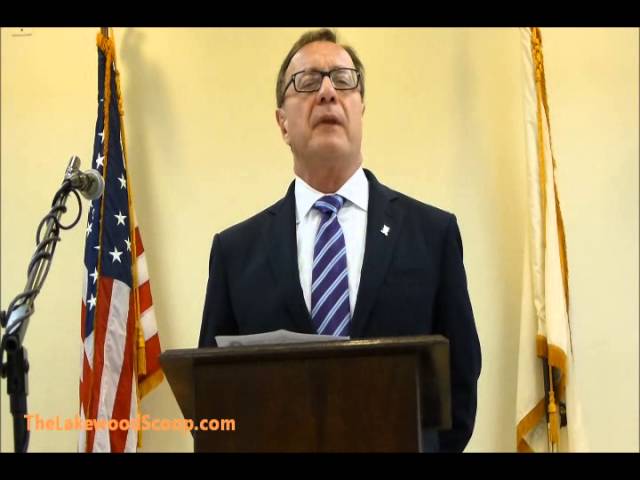Steve Lonegan Speaks in Lakewood Week of Senatorial Elections