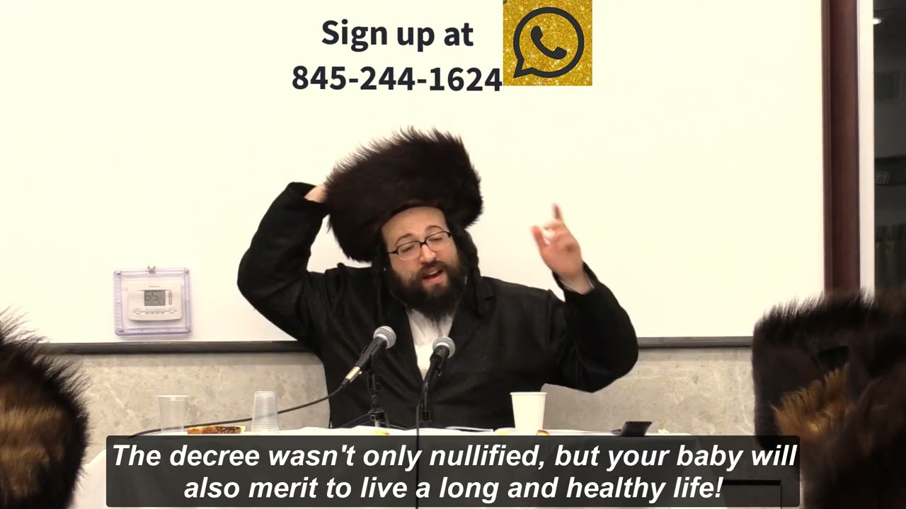 Rabbi Yoel Roth - The power of Tefillah