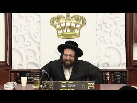 ר׳ יואל רוטה - די שנעלסטע מגילה - ב׳ תצוה תשפ׳׳ג - R' Yoel Roth