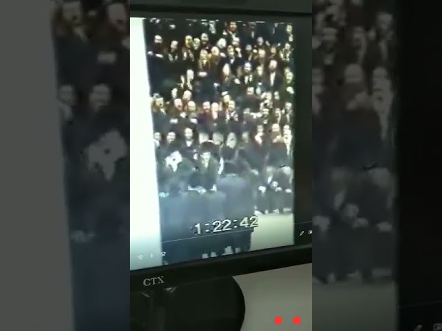 Look Back In History: Bleachers Collapsing At A Wedding In Ger Chasidos Many Years Ago