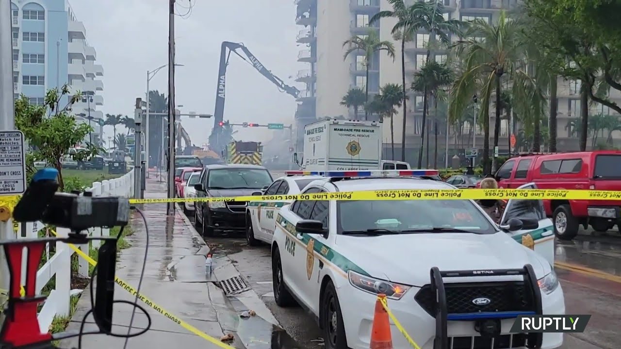 Surfside, Miami, Friday - Rescue operation continues as 159 still missing, death toll rises to 4