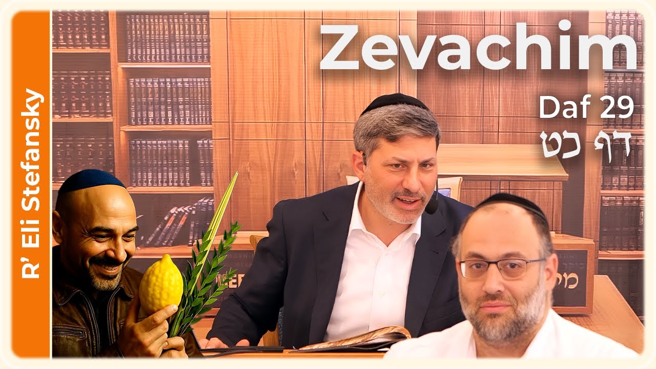 Daf Yomi Zevachim Daf 29 by R' Eli Stefansky