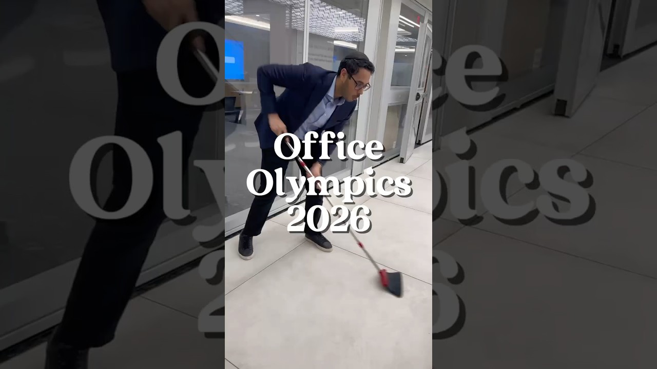 Office Olympics: where the competition is real and the prizes are mostly bragging rights 🏅