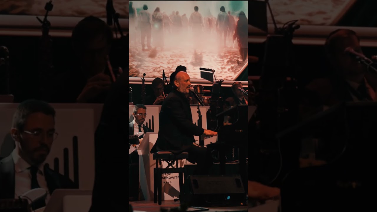 Raw footage from the AHH concert singing Vehi She’amda with the legendary Yonatan Razel