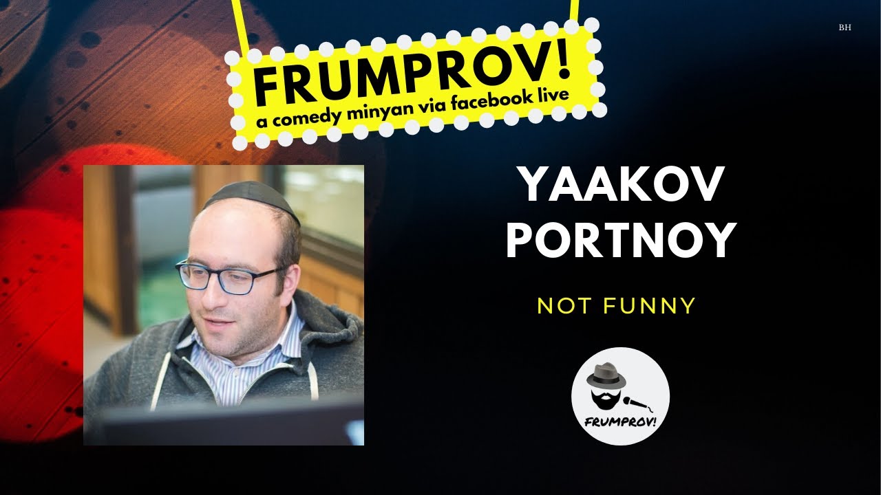 Yaakov Portnoy: Not funny