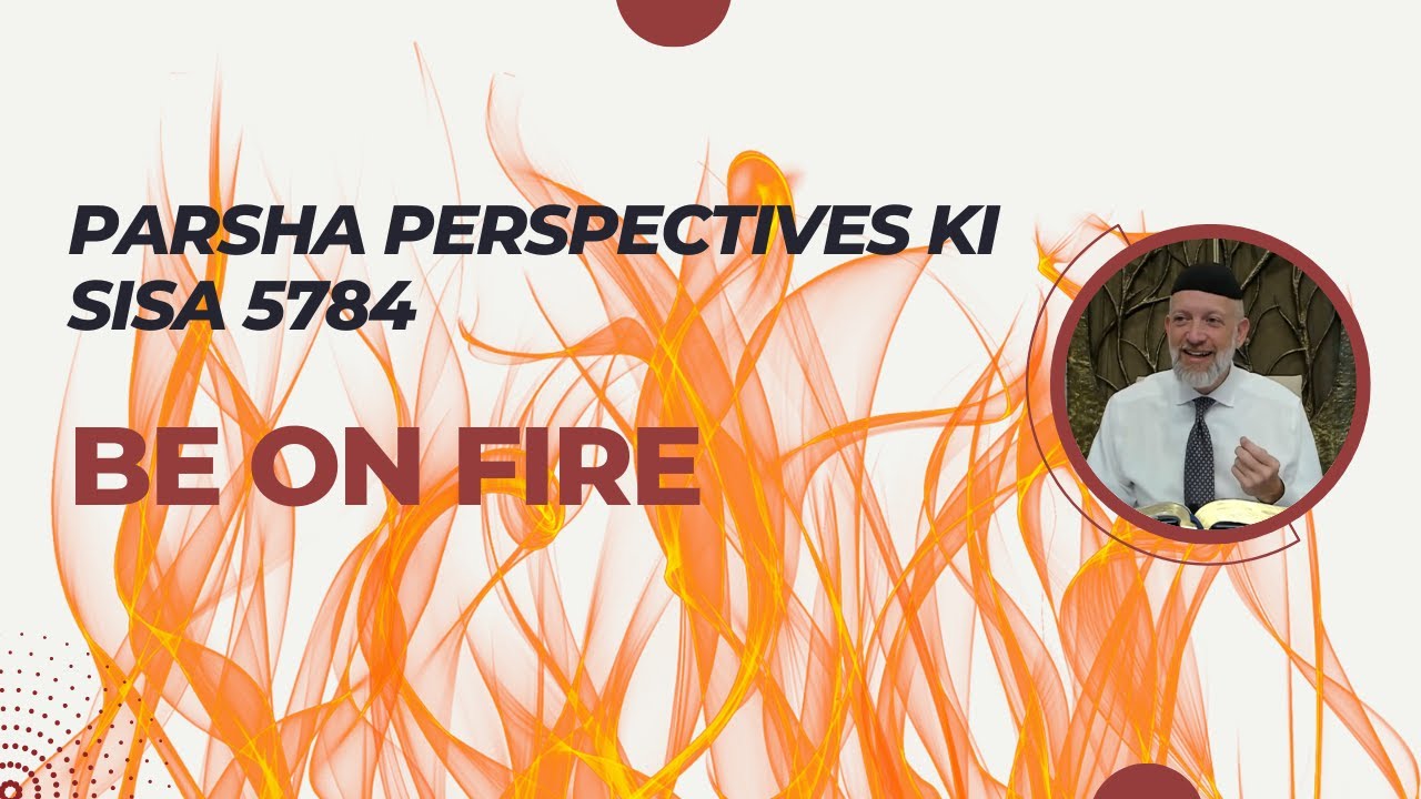 Parsha Perspectives for Today (Ki Sisa 5784/2024) - Be on Fire