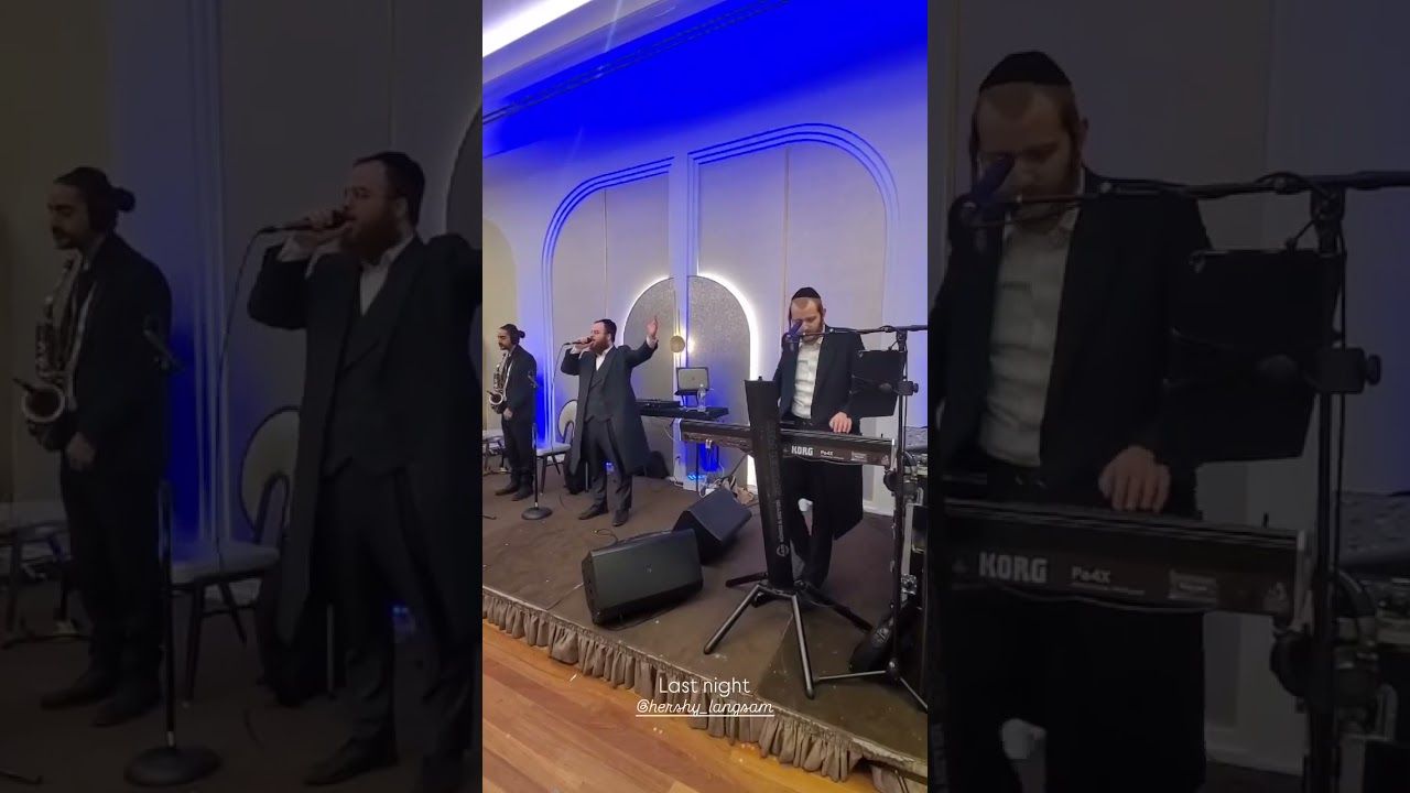 Hershy Langsam 🎹 Yidi Bialostozky 🎤 🔥