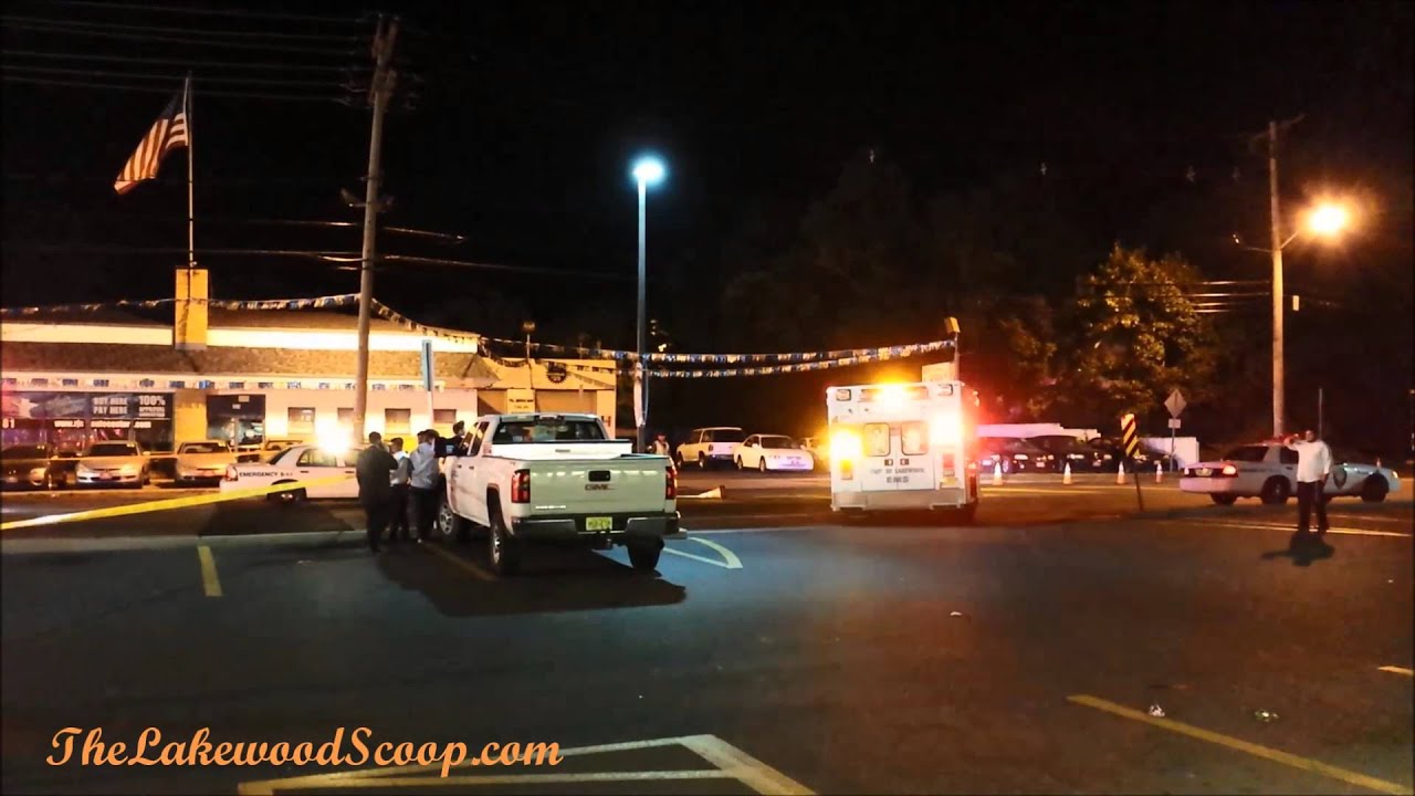 Stabbing and Crash Scene in Lakewood