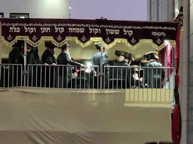 Chupa Of Viznitz Rebbe's Grandson Rosh Chodesh Adar 5783