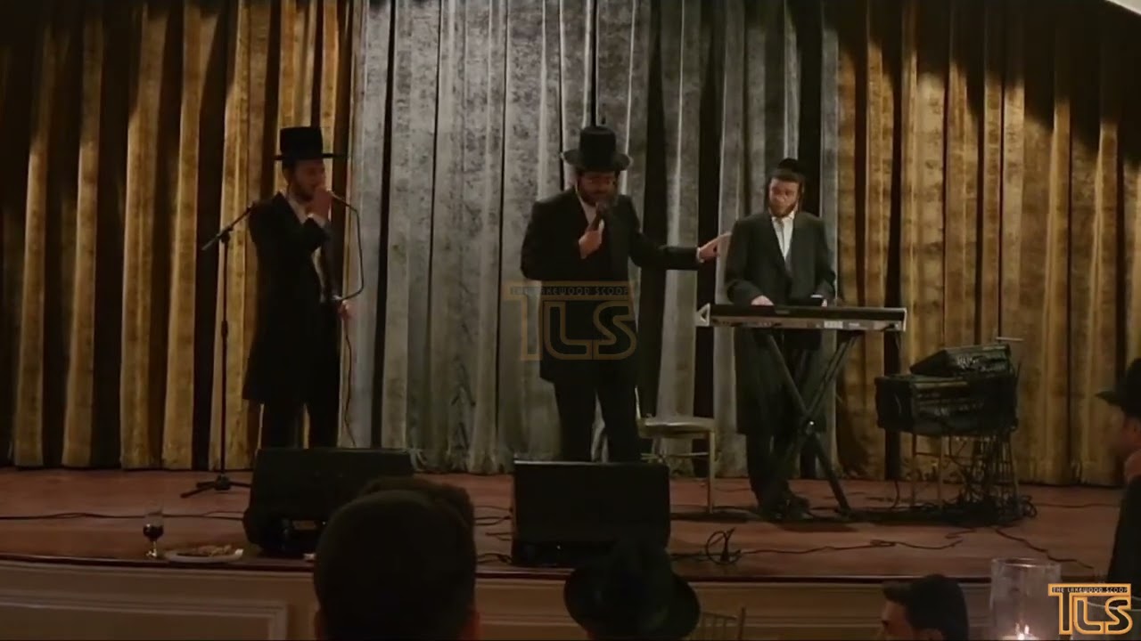 Shulem Lemmer and Hershy Weinberger at Siyum in Lakewood - with Brand new Song 'Keili'