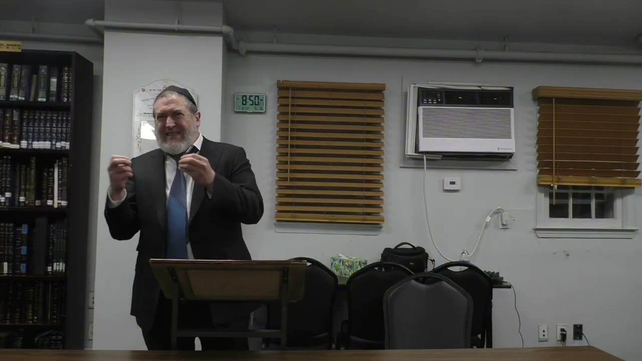 Rabbi Ari Levitan Shovavim Shiur Enhancing Our Marriages Through Kedusha at Scheiner's Shul
