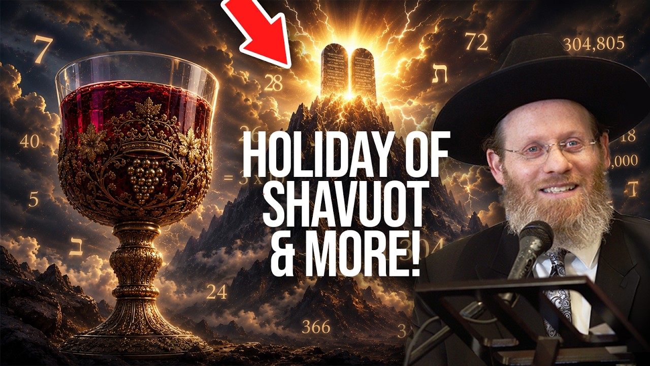 Bamidbar & Shavuot: Reincarnations, Torah Letter Secrets, 10 Commandments, King David’s Wine Glass!