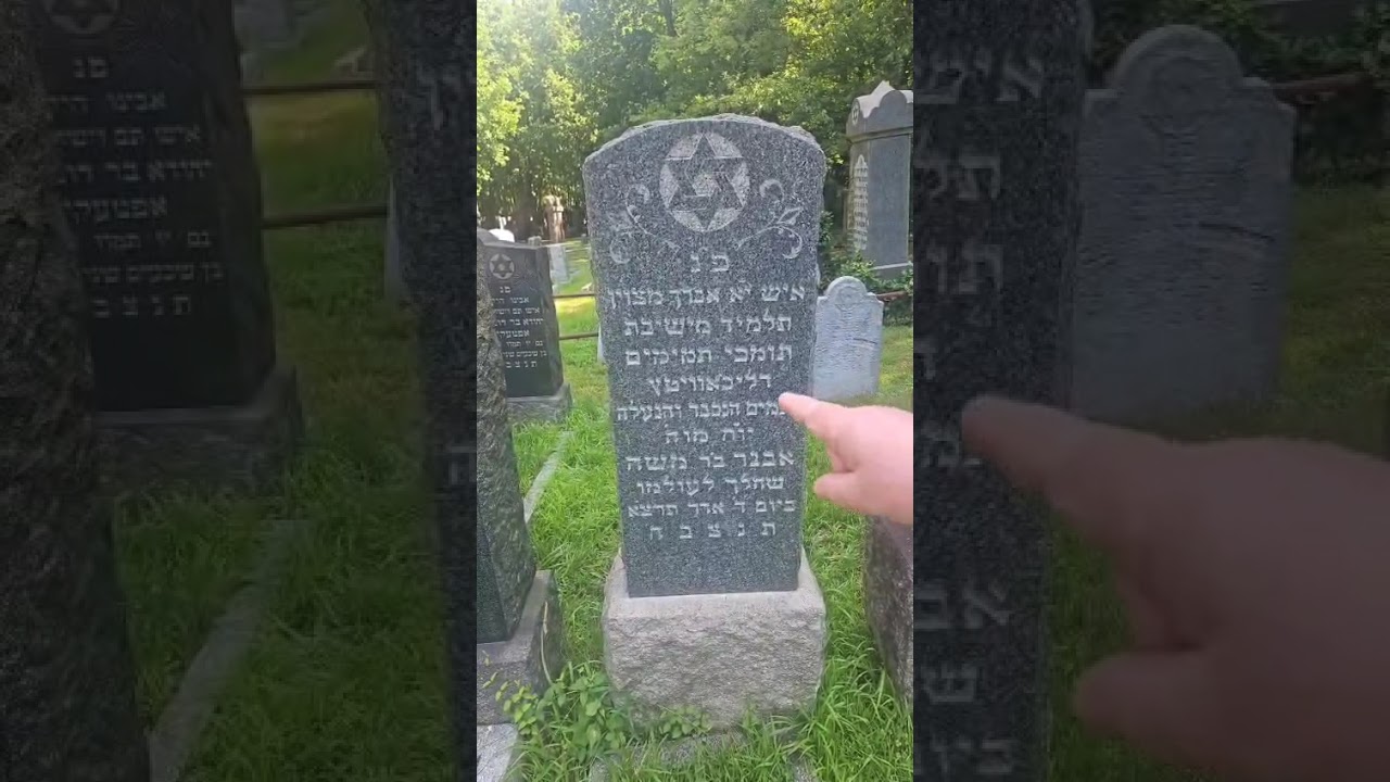Chabad Staten Island Cemetery #5- Avner, Tomim from Lubavitch  & Avreich metzuyan- RC Dalfin
