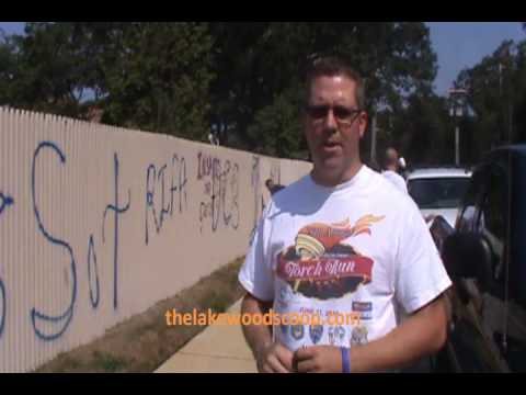 PBA Local 71 Police Officers Cleaning Graffiti