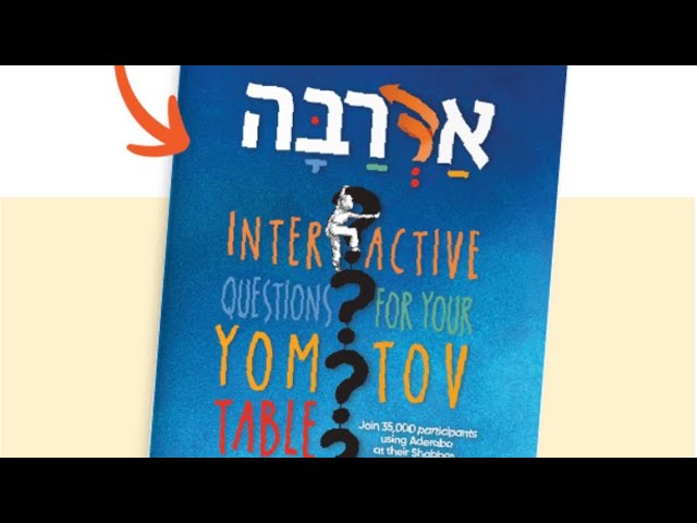 Chofetz Chaim Heritage Foundation - Aderaba Sign Up