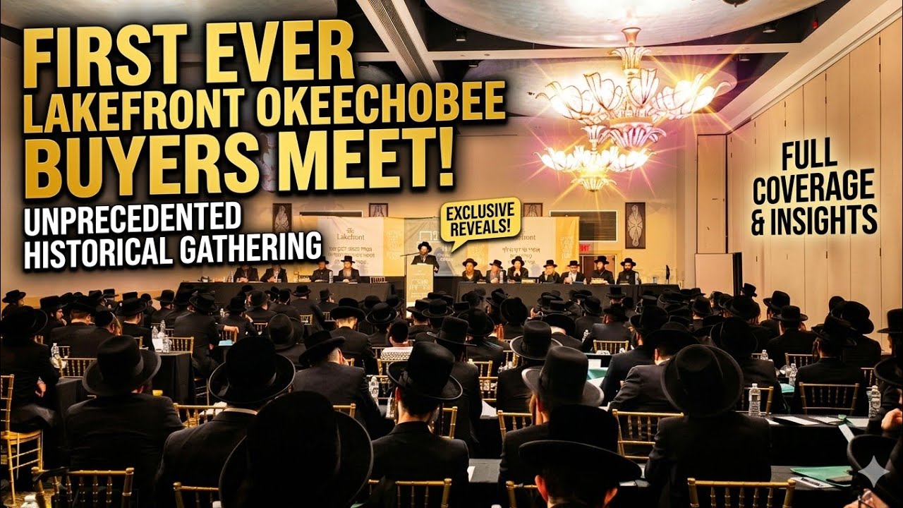 The first group of Lakefront Okeechobee buyers met for the first time and heard the latest updates.