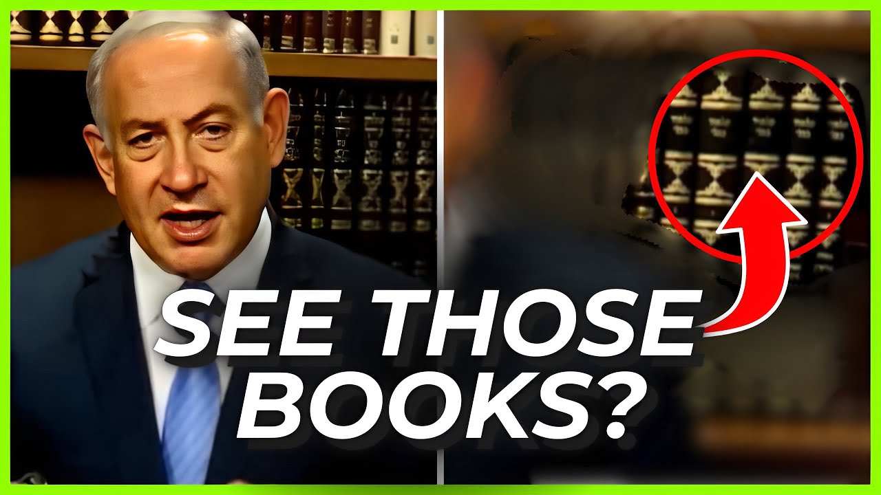 Shocking Talmudic Books Found Just Behind Netanyahu, this changes everything
