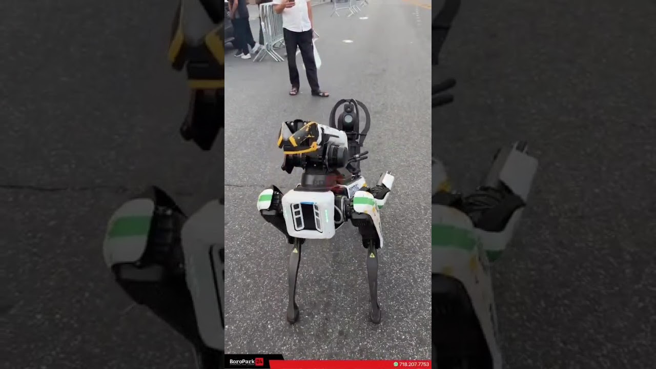 The NYPD's robotic dog, "Digidog," is a recent addition aimed at enhancing safety
