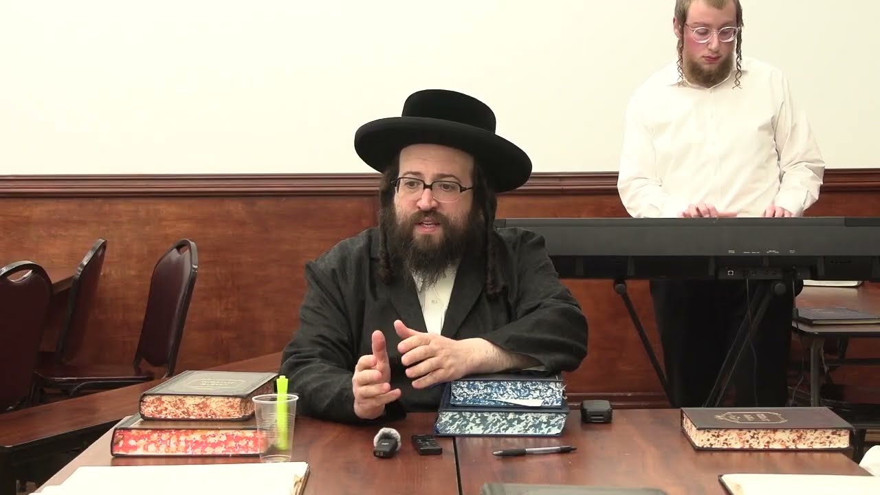 ר' יואל רוטה - סדר הפורים - א' כי תשא תשפ''ה - R' Yoel Roth