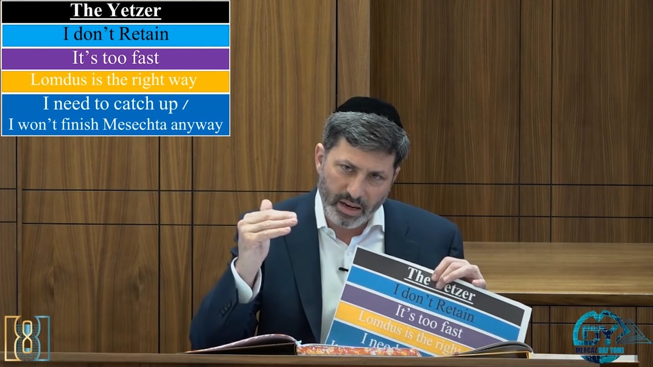 MUST WATCH: THE PROS & CONS OF DAF YOMI with R' Eli Stefansky