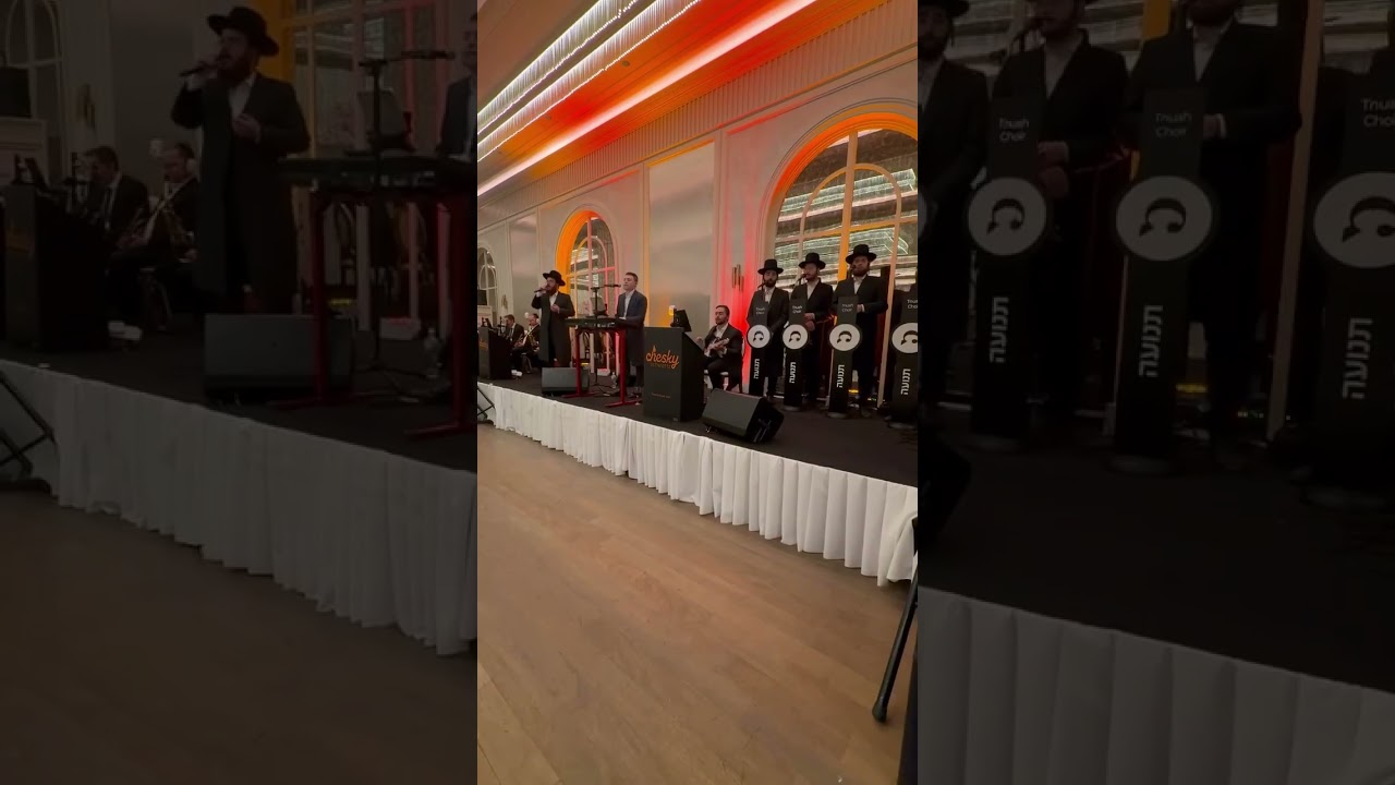 Chesky Schwartz 🎹 Yidi Bialostozky 🎤 Tnuah Choir