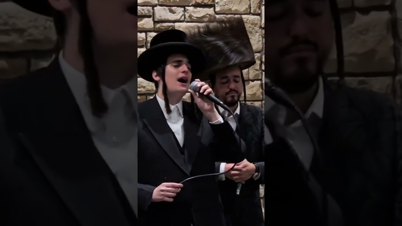 מצמרר מוטי שטיינמץ שר ומתפלל בחופה לרפואת יוסף יהושע בן פרומט ביילא