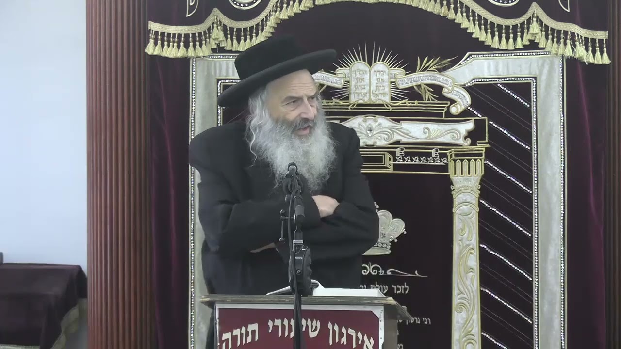 כשרות החלב בזמננו וענייני מקוואת - ר' חיים יוסף דוד ווייס שליט"א